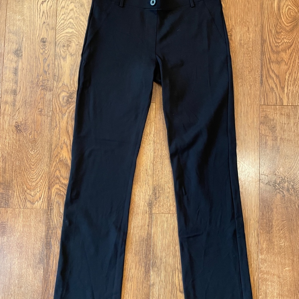 Betabrand Dress Pant Yoga Pants – Black – Straight Leg – M – Petite - Picture 3 of 7
